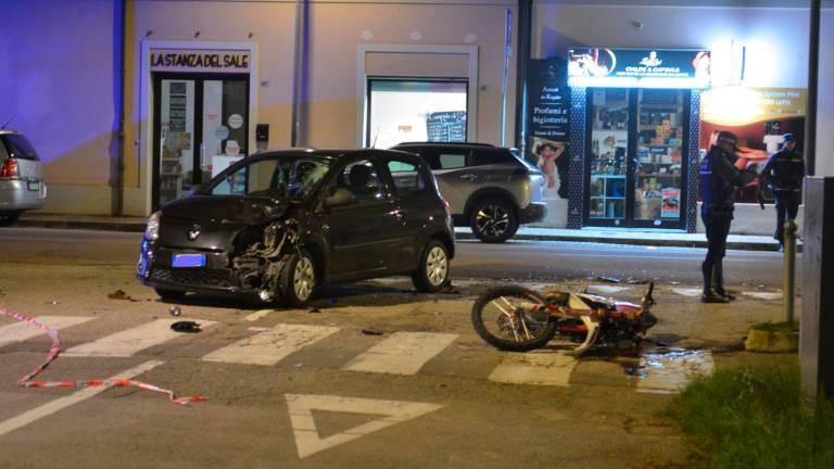 Lugo, incidente: grave una ragazzina dopo uno scontro tra un’auto e una moto