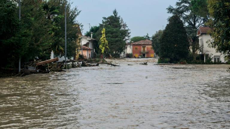 Maltempo in Romagna, la Protezione Civile: “A Traversara la casa dei due dispersi è collassata per l’acqua” - Gallery