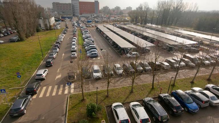 Il parcheggio del Cmp - Foto Massimo Fiorentini