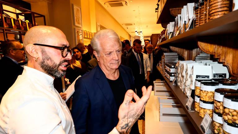 Imola, Iginio Massari e Gino Fabbri all’apertura dell’ex Bacchilega restaurato da Sebastiano Caridi