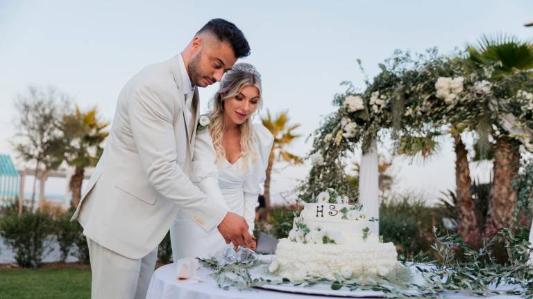 Una festa di matrimonio al Blu Suite hotel