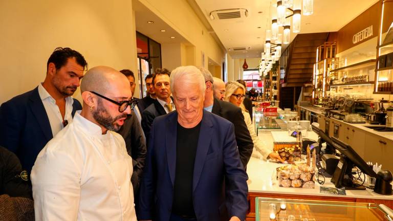 Imola, Iginio Massari e Gino Fabbri all’apertura dell’ex Bacchilega restaurato da Sebastiano Caridi