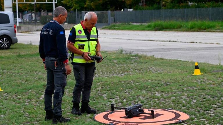 Forlì, esercitazione degli esperti in Protezione civile FOTOGALLERY