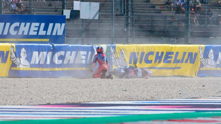 MotoGp, “Ho sbagliato io”: Marquez sereno dopo la caduta in prova a Misano VIDEO GALLERY