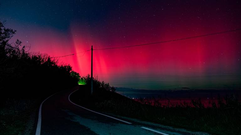 Il fascino dell’Aurora boreale visibile dalla Romagna