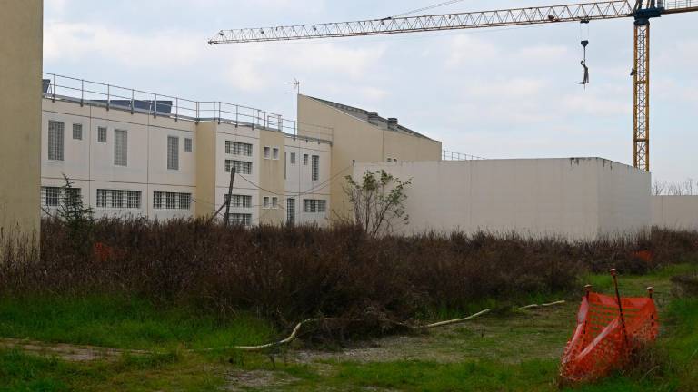 Forlì, il ministro Salvini visita il cantiere del nuovo carcere VIDEO e FOTOGALLERY