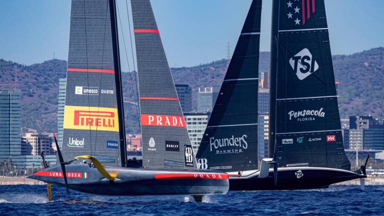 Luna Rossa davanti ad American Magic