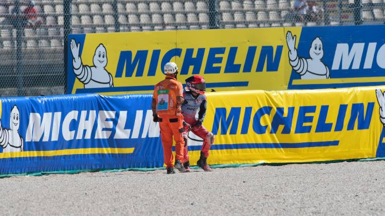 MotoGp, “Ho sbagliato io”: Marquez sereno dopo la caduta in prova a Misano VIDEO GALLERY