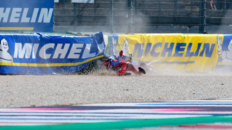 MotoGp, “Ho sbagliato io”: Marquez sereno dopo la caduta in prova a Misano VIDEO GALLERY