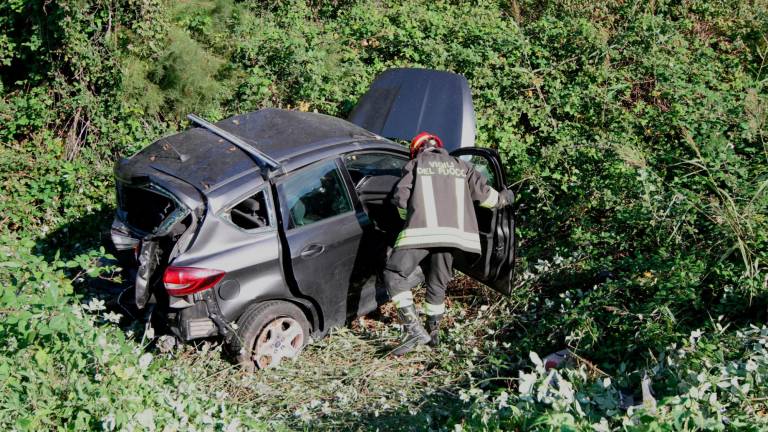 L’incidente a Sant’Antonio - Foto Massimo Fiorentini