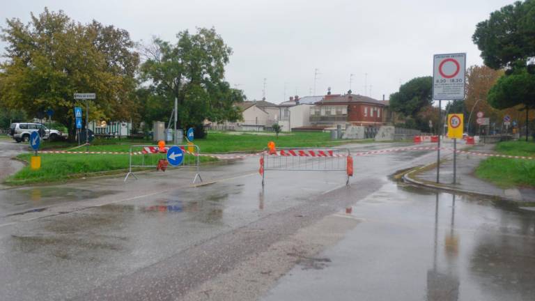 Maltempo a Ravenna, chiuso il ponticello della Lama come nel maggio 2023 - Gallery