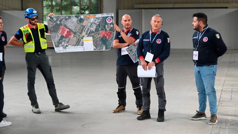 Forlì, esercitazione degli esperti in Protezione civile FOTOGALLERY