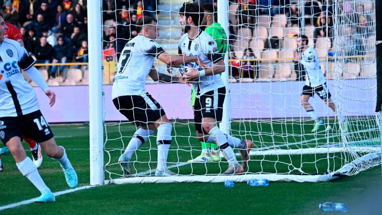 Antonino La Gumina e Cristian Shpendi a Catanzaro (foto Videando)