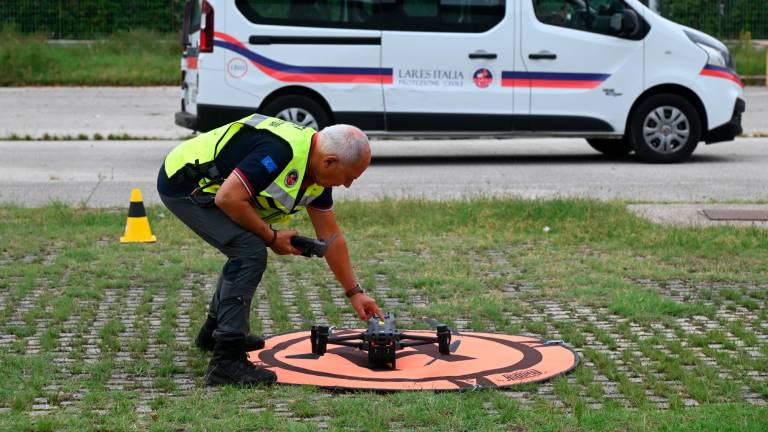 Forlì, esercitazione degli esperti in Protezione civile FOTOGALLERY