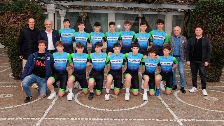 La Sidermec Fratelli Vitali Juniores al gran completo (foto Mario zannoni)