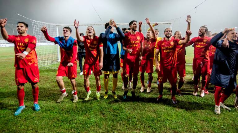 Ravenna-Forlì 2-0: festa giallorossa con oltre 4.200 spettatori al Benelli - Gallery