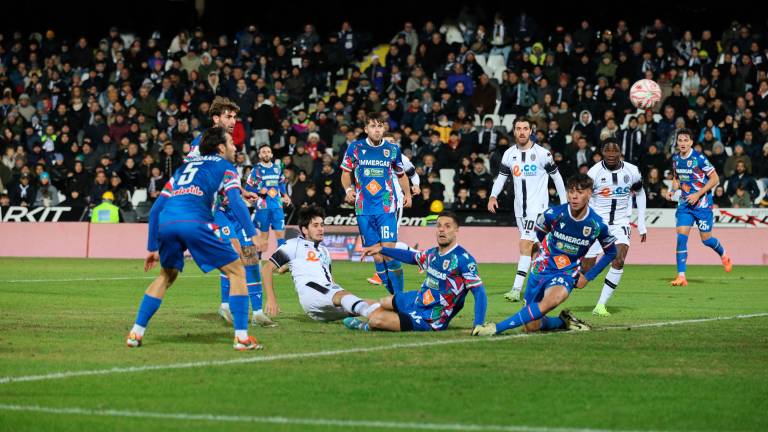 La rete di Cristian Shpendi che ha evitato la sconfitta nel match casalingo contro la Reggiana