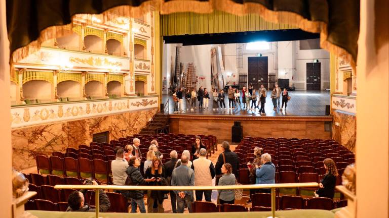 Cesena, giornate Fai: un successo le visite al teatro Bonci e al castello di Monteleone - Gallery