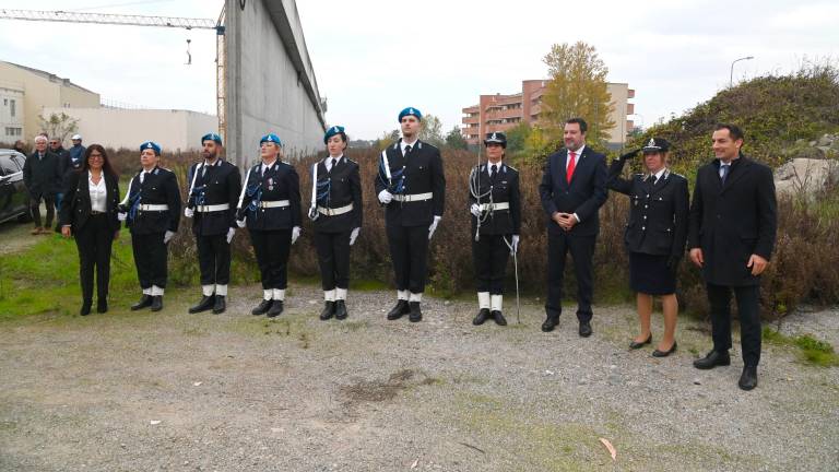 Forlì, il ministro Salvini visita il cantiere del nuovo carcere VIDEO e FOTOGALLERY