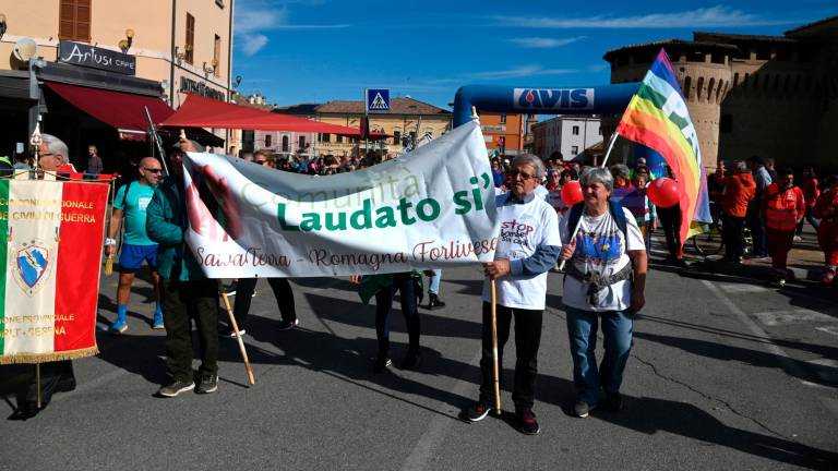 Marcia della Pace a Bertinoro, gli organizzatori: “Una bella giornata di impegno e consapevole allegria”