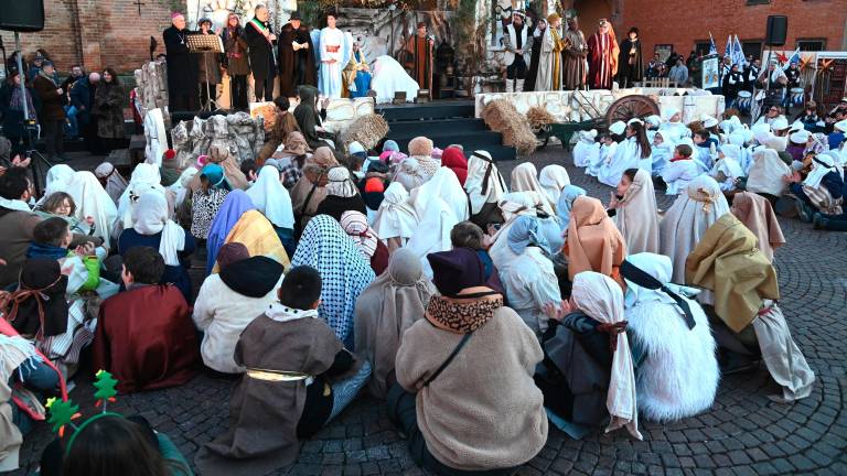 Forlì. Il presepe vivente dei bambini anima il centro storico FOTOGALLERY