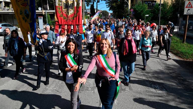 Marcia della Pace a Bertinoro, gli organizzatori: “Una bella giornata di impegno e consapevole allegria”