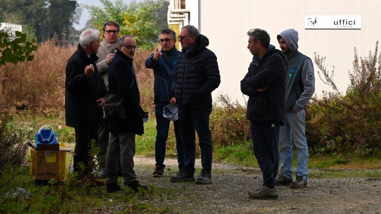 Forlì, il ministro Salvini visita il cantiere del nuovo carcere VIDEO e FOTOGALLERY