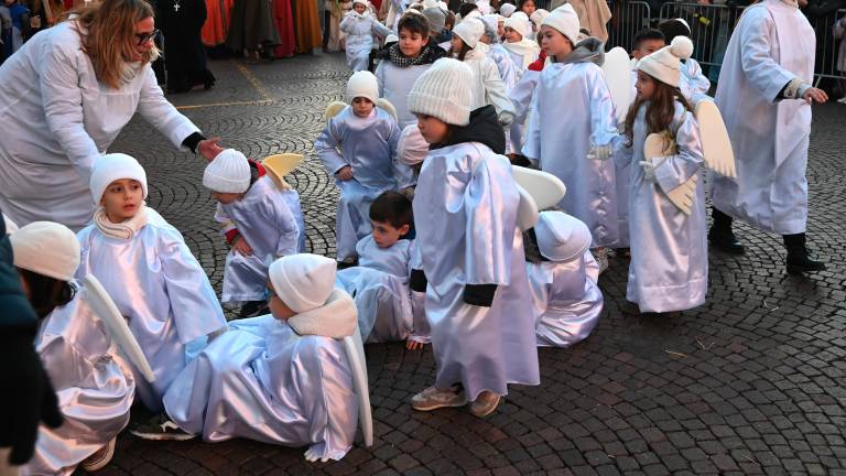 Forlì. Il presepe vivente dei bambini anima il centro storico FOTOGALLERY