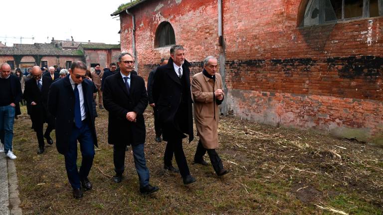 Forlì, il ministro Giuli in visita all’ex monastero della ripa e al teatro “Fabbri” FOTOGALLERY E VIDEO