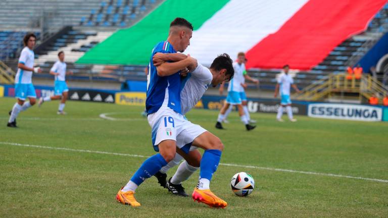 Antonio Raimondo nel match contro San Marino (www.figc.it)