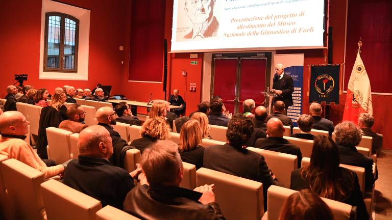 Forlì. L’omaggio dei big dello sport a Bruno Grandi. I figli: «Una fondazione dedicata a lui per supportare il Museo della ginnastica” FOTOGALLERY