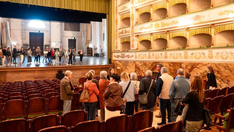 Cesena, giornate Fai: un successo le visite al teatro Bonci e al castello di Monteleone - Gallery