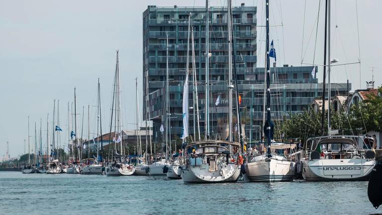 Navigare per Ravenna, oltre 100 barche alla darsena di città