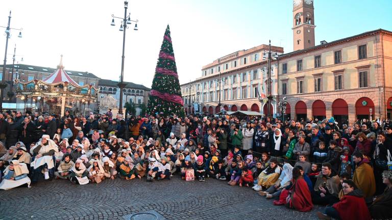 Forlì. Il presepe vivente dei bambini anima il centro storico FOTOGALLERY