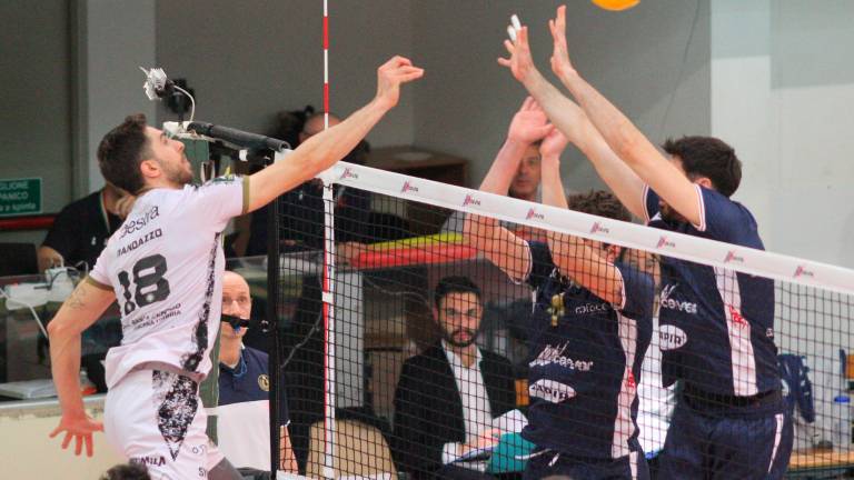 Volley A2 play-off, Consar sconfitta in gara-1 da Siena (1-3)