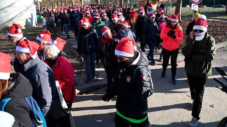 La Camminata dei Babbo Natale