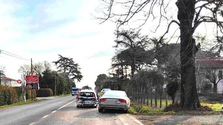 L’incidente stradale di ieri