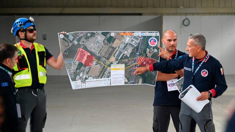 Forlì, esercitazione degli esperti in Protezione civile FOTOGALLERY