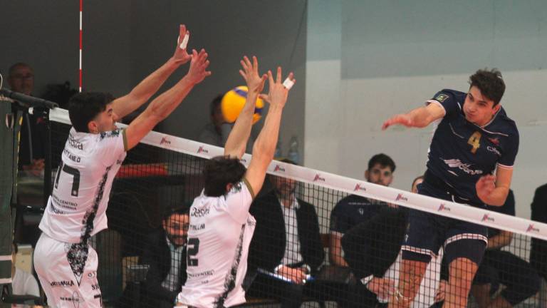 Volley A2 play-off, Consar sconfitta in gara-1 da Siena (1-3)