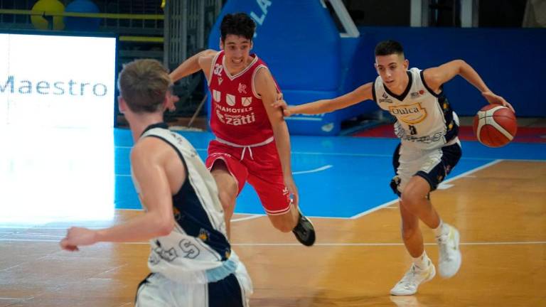 Mattia Ruggeri è figlio di Massimo Ruggeri, ala della magnifica classe 1972 del Basket Rimini