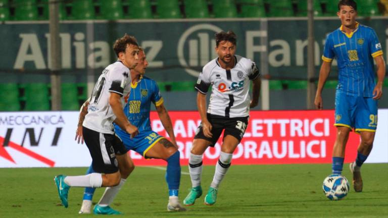 Tommaso Berti e Giacomo Calò dovranno essere più coordinati in fase di non possesso palla (foto Gianmaria Zanotti)