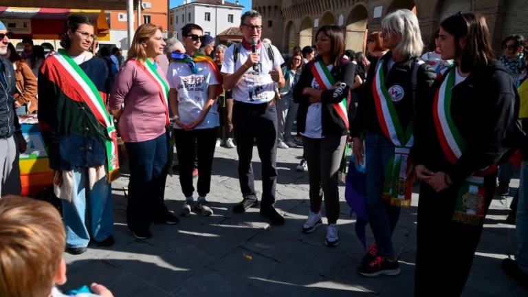 Marcia della Pace a Bertinoro, gli organizzatori: “Una bella giornata di impegno e consapevole allegria”