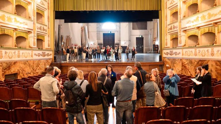 Cesena, giornate Fai: un successo le visite al teatro Bonci e al castello di Monteleone - Gallery