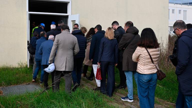 Forlì, il ministro Salvini visita il cantiere del nuovo carcere VIDEO e FOTOGALLERY