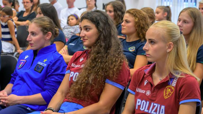 Riccione si tinge di oro con le campionesse olimpiche di ginnastica