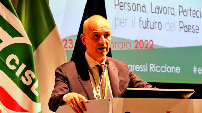 Il segretario generale della Cisl Romagna, Francesco Marinelli