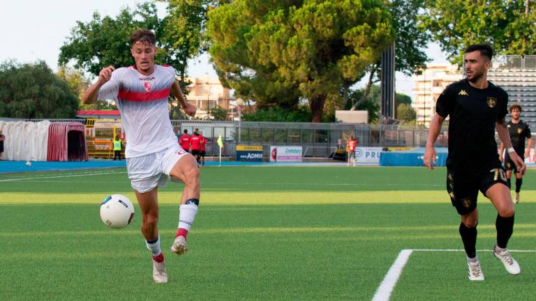 Marco Garetto è uno dei leader tecnici del Rimini di Buscè (foto Tommaso Morosetti)