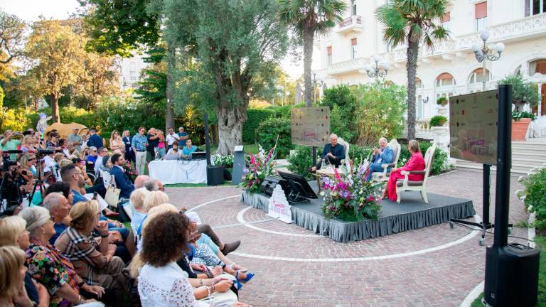 Giancarlo Giannini ha incantato oggi il Grand Hotel di Rimini