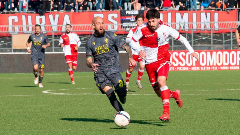 Il Rimini lotta fino alla fine, ma fa festa la Ternana (0-1)