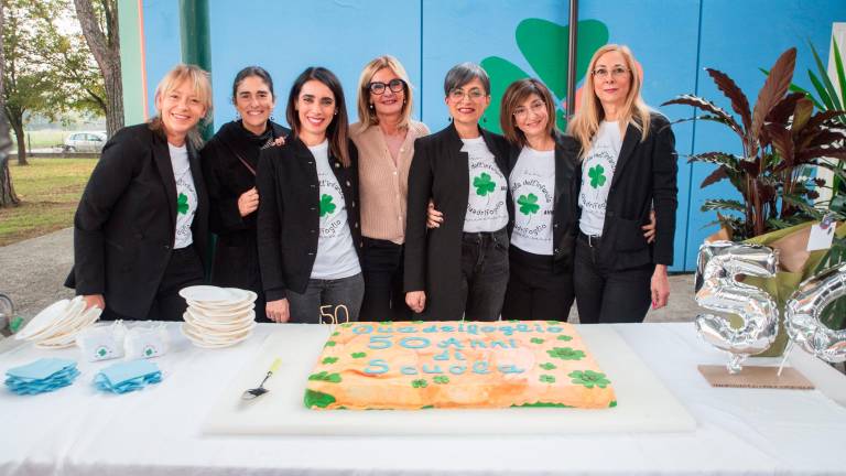 Forlì, la scuola Quadrifoglio festeggia il 50° compleanno